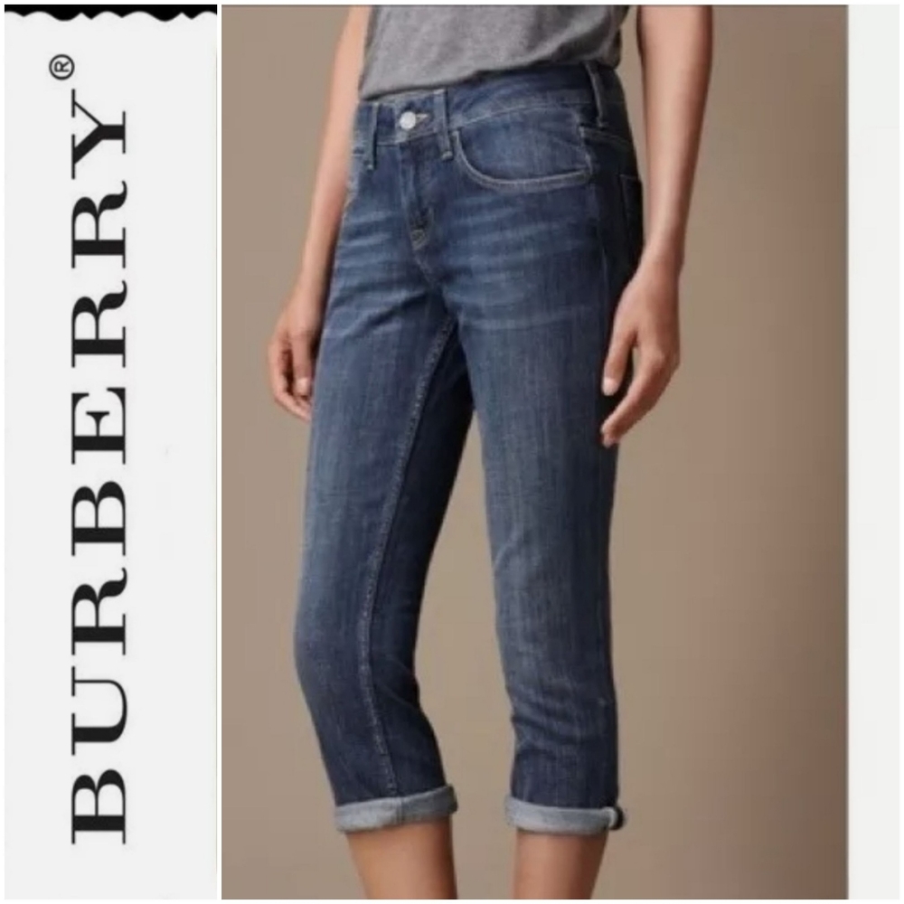 Burberry Brit Buckingham Crop Jeans